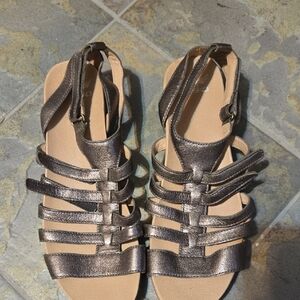Dansko Bronze Strappy Sandals